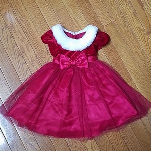 Red Jona Michelle toddler dress